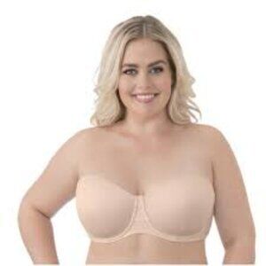 Vanity Fair Beauty Back Strapless Underwire Bra 74380 Size 42DD NWT